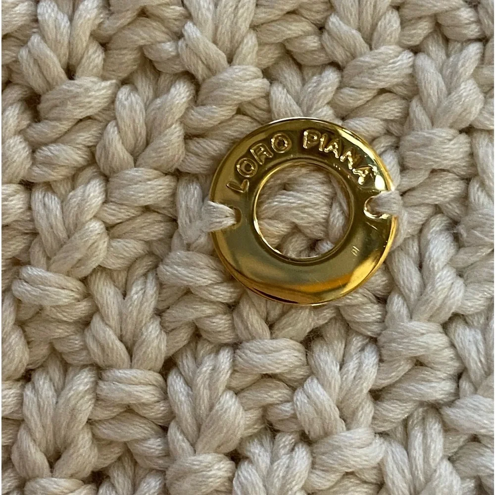 Loro Piana Vintage Knit Silk Cotton Cascading Cardigan Sweater Made in Italy - Picture 2 of 16